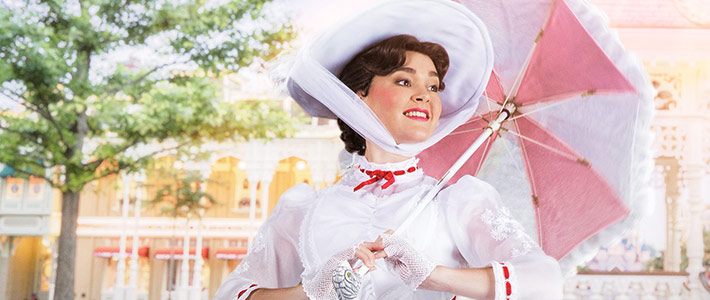 Mary Poppins y Pearly Band en Disney Music Festival