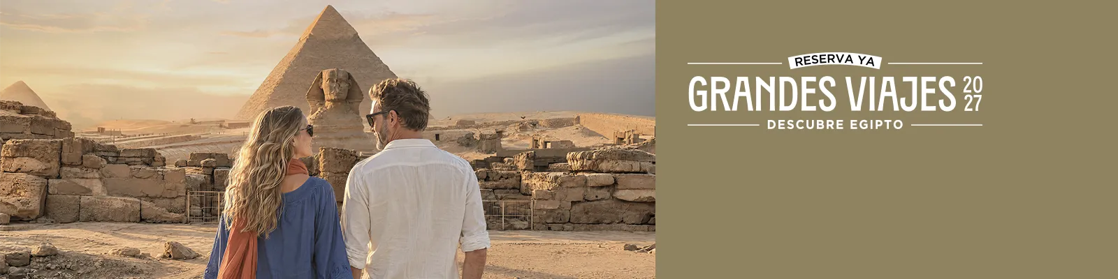 Reserva ya tu viaje a Egipto