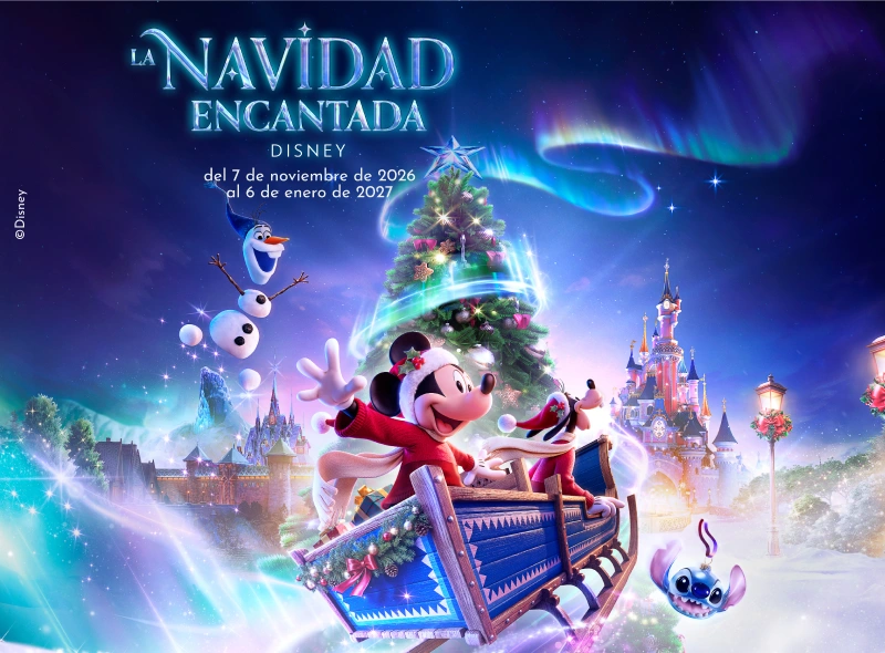Estas Navidades, vive la magia de Disneyland® Paris