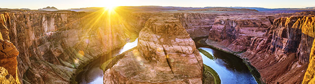 Atardecer en el Gran Cañon del Colorado