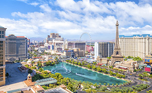 Vista panorámica de Las Vegas