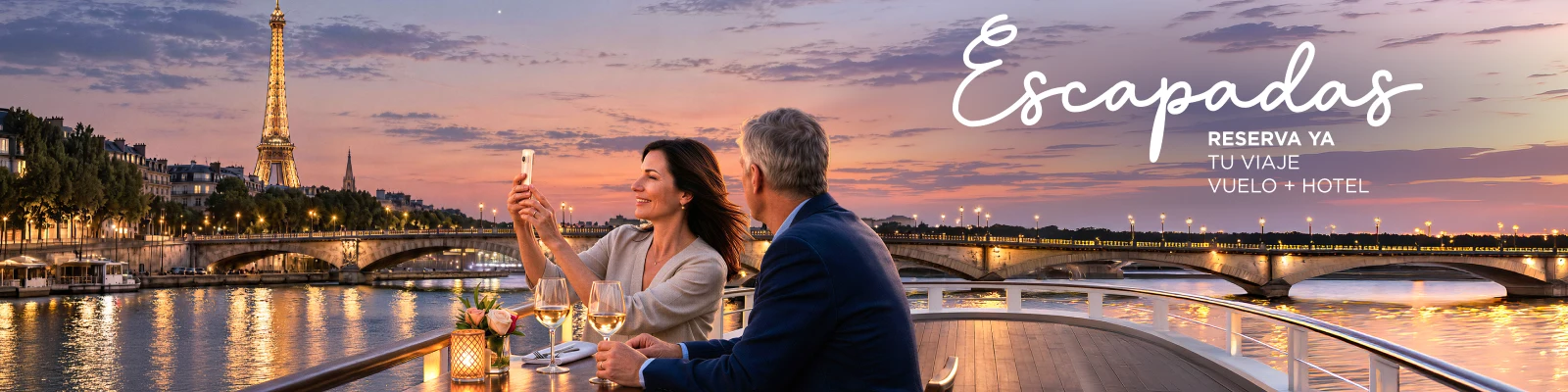 Reserva ya tus vacaciones de vuelo + hotel